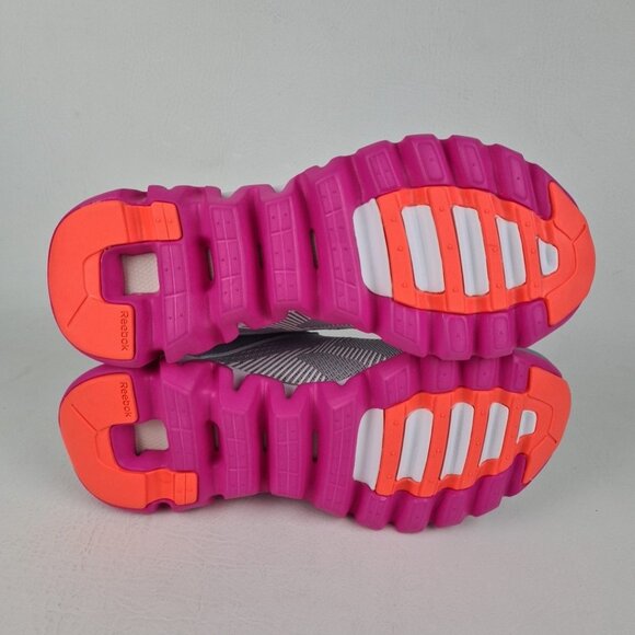 Reebok Ziglite Electrify Women Training Running Silver Pink - Picture 8 of 9